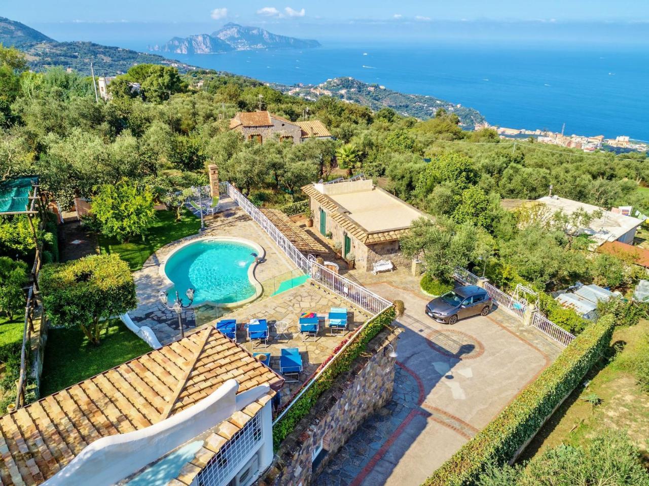Villa Marika - Private Heated Pool Massa Lubrense Εξωτερικό φωτογραφία