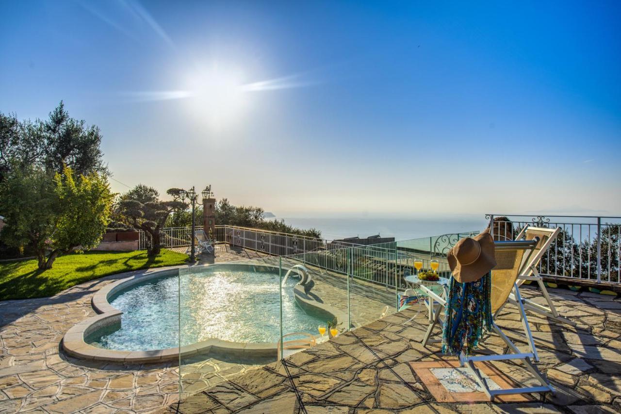 Villa Marika - Private Heated Pool Massa Lubrense Εξωτερικό φωτογραφία